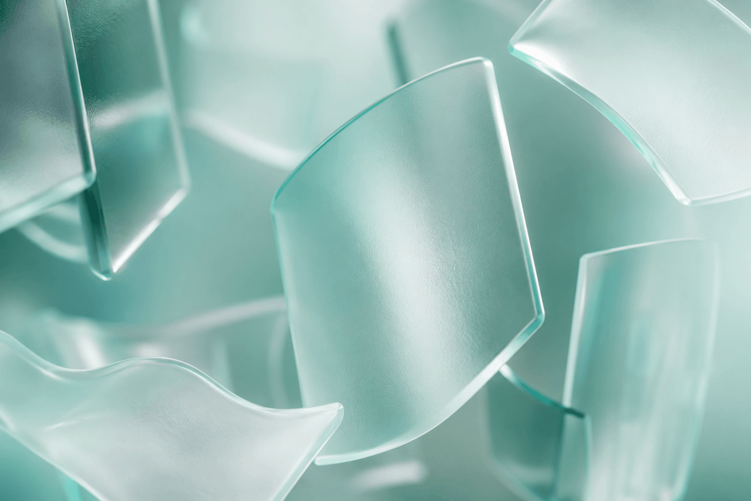 AetherMint signature glass visual